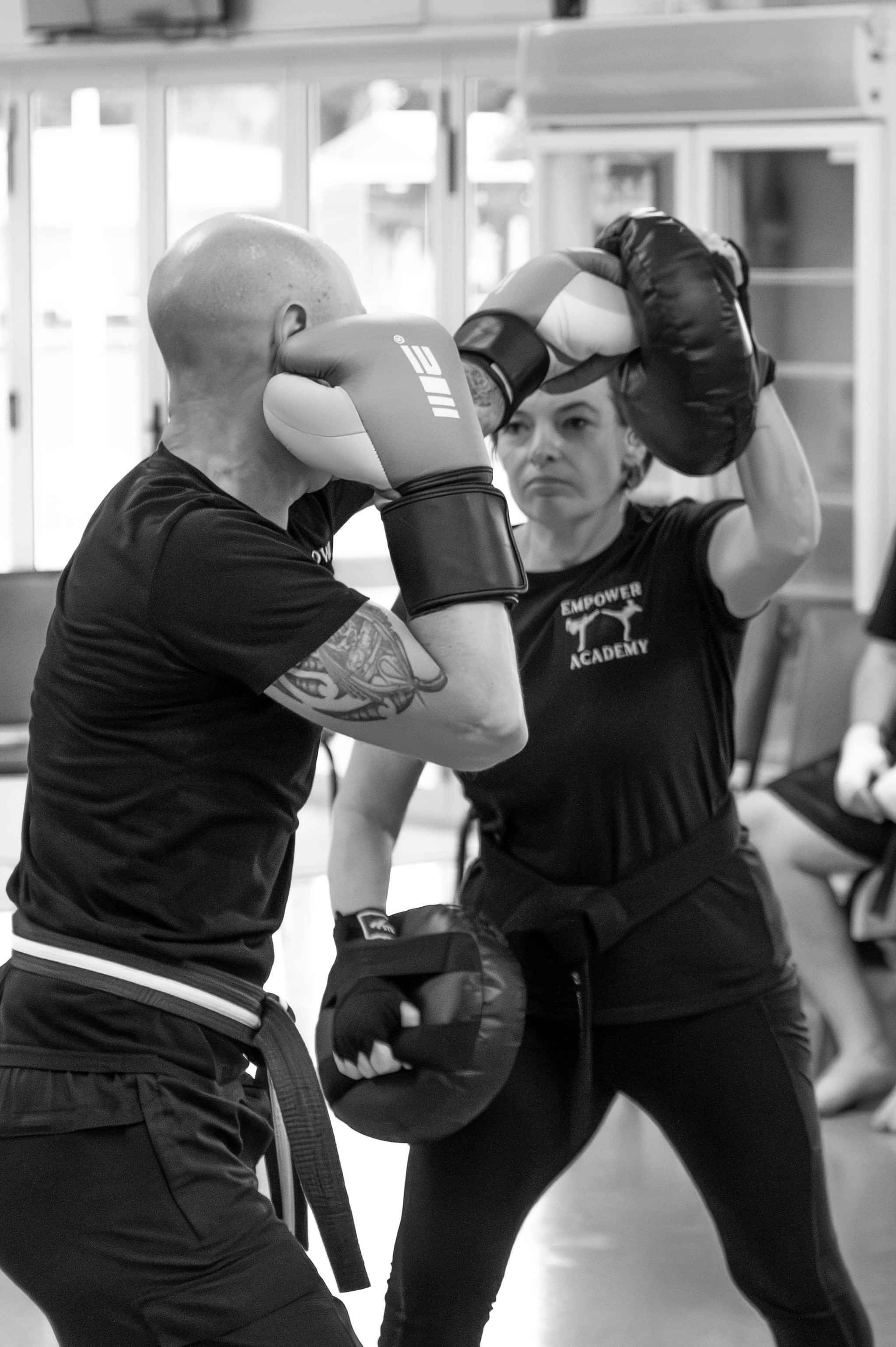Kickboxing instructor Tara Ruff