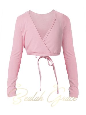 Crossover Top - Dusky Pink - Child Size 8