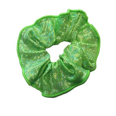 Scrunchie - Lime Crystal Foil