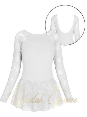Evie Ballet Dress White - Adult XL