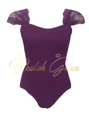 Olive Ballet Leotard - Port