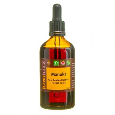 NZ Native Plant Remedy - Manuka - Skin,Sores,Cough,Germs,Infections,Anti-Fungal - 100ml bottle