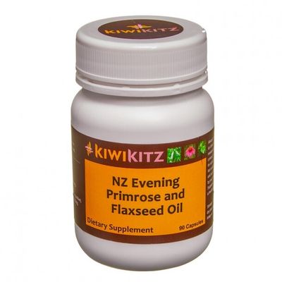 Evening Primrose /NZ Flaxseed Oil Heart/Brain/Skin-90 caps