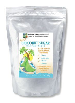 Coconut Sugar Pure Organic 1KG pouch