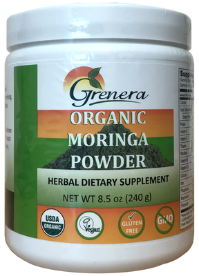 Organic Moringa Leaf Powder 240gm