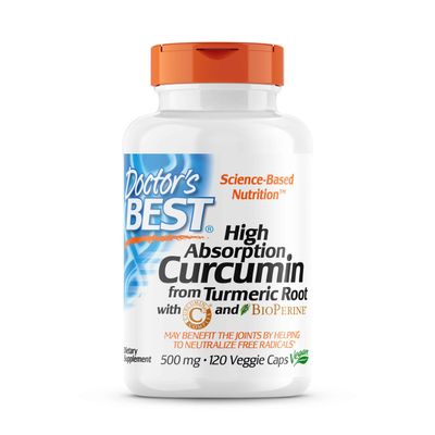 High Absorption Curcumin with BioPerine, 500mg 120C