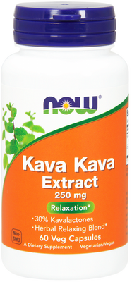 Kava Kava Extract 250mg 30% 60VC