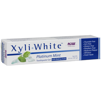 XyliWhite Toothpaste Gel 181g Platinum Mint W/Baking Soda