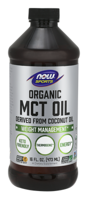 Organic MCT Oil from Coconut Oil 473ml