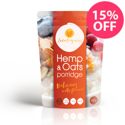 Love Organics Hemp Porridge 450g