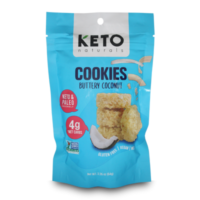 Keto Cookies Buttery Coconut 64g