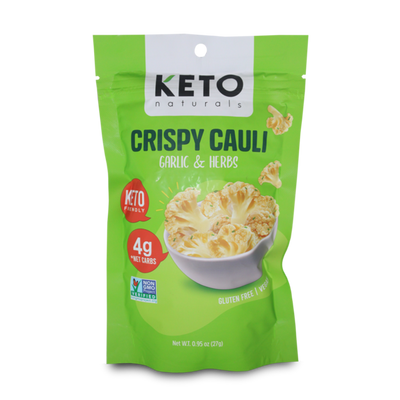 Keto Crispy Cauli Bites Garlic and Herbs 27g