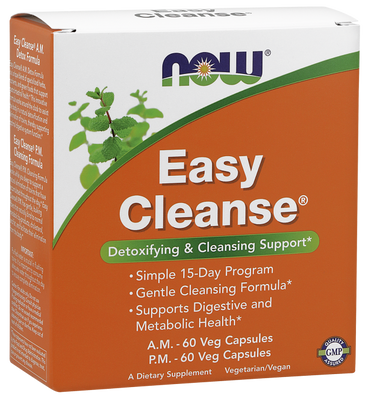 Easy Cleanse - Detoxifying and Cleansing Support 2 Bottles 60VC