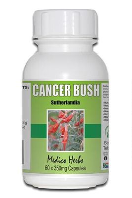 Sutherlandia FrutescensCapsules (Cancer Bush) 60 x 350 mg.