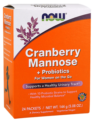 Cranberry Mannose + Probiotics 24 Packets (6g) each