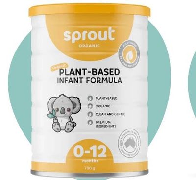 Sprout Infant formula (plant based)