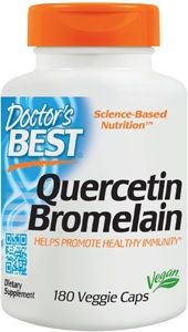 Dr&#039;s Best Quercetin with Bromelain, 120VC