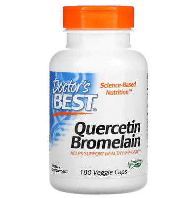 Quercetin with Bromelain Vegetable Capsules