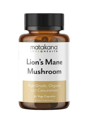 Lion&#039;s Mane Mushroom Vegetable Capsules