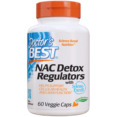 NAC Detox Regulators 180 Vegetable Capsules