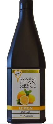 Yumm NZ Flaxseed Oil 1 Litre - Flavours available Pure,Black Pepper,Chilli,Garlic,Rosemary
