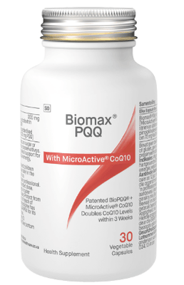 Biomax PQQ with CoQ10 Complex 300mg 30 Vegetable Capsules