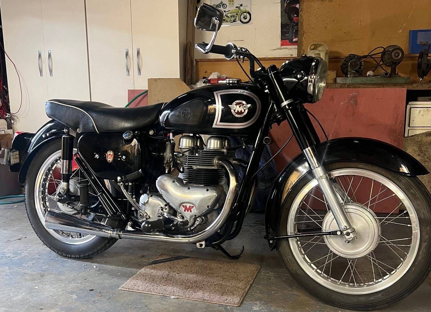 A restored 1960 650cc twin for sale