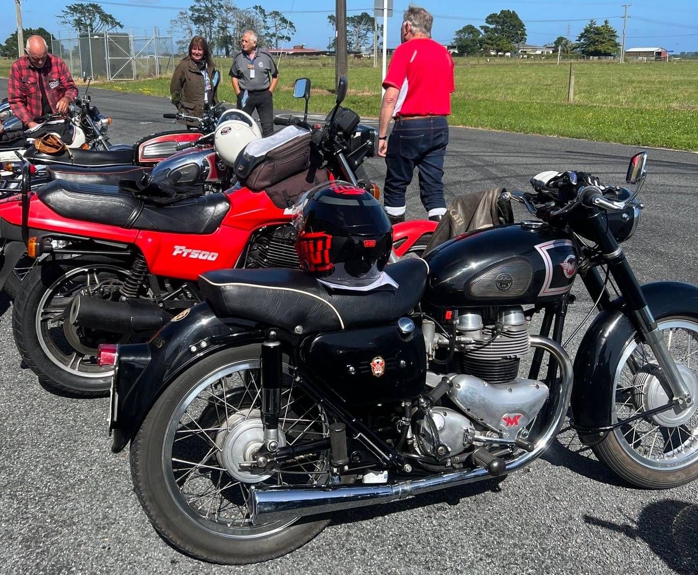 Matchless 650 ridden from Napier to and from our Rally 26