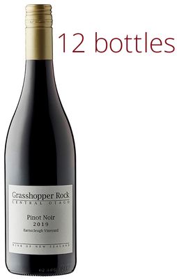 Pinot Noir 2019 - 12 bottles. NZ delivery included*