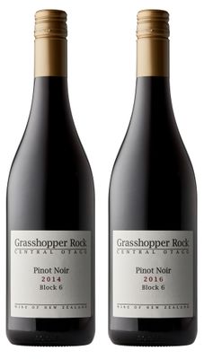 Pinot Noir Block 6 - 2014 and 2016 - 6 bottles. NZ delivery included*
