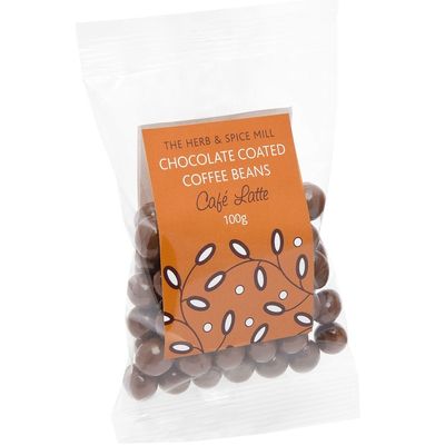 Cafe Latte Chocolate Coffee Beans 100g