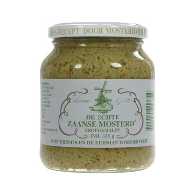 Zaanse Mustard Grained 335g