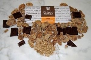 Ginger and Rich Dark Chocolate Tablet 75g
