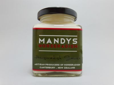 Mandy&#039;s Horseradish Sauce 190g