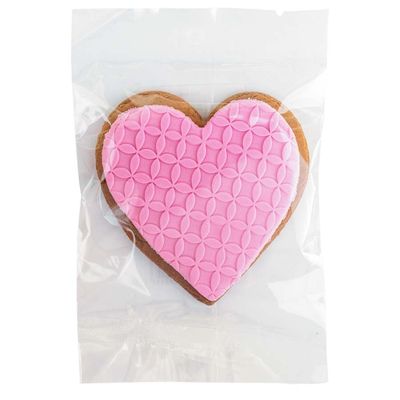 Gingerbread Iced Heart Large 52g