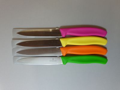 Swiss Classic Vegetable Knife - Orange