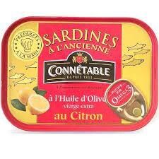 Sardines in Olive Oil with Lemon 115g