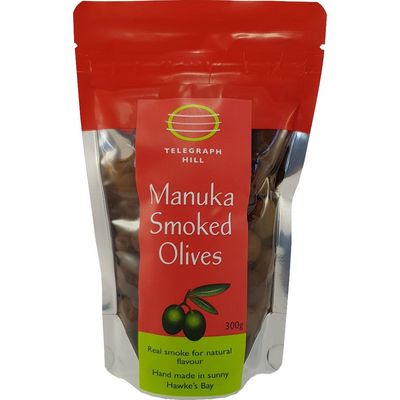 Manuka Smoked Olives 300g