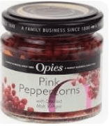 Pink Peppercorns with Distilled Malt Vinegar 105g