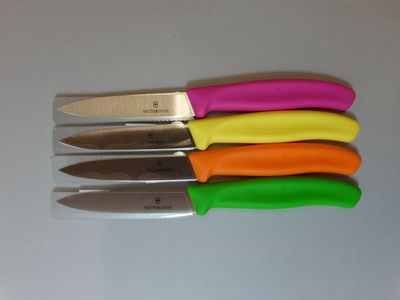 Swiss Classic Vegetable Knife - Yellow