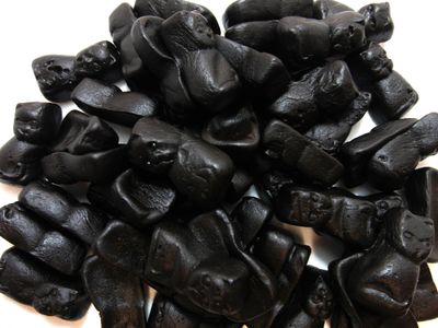 Liquorice Limburgse Cats (black) 200g Bag