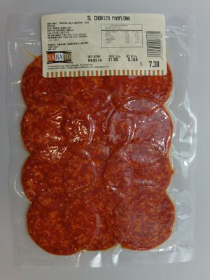 Sliced Chorizo Pamplona 100g