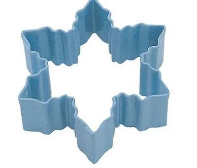 Cookie Cutter Snowflake 7.75cm Blue