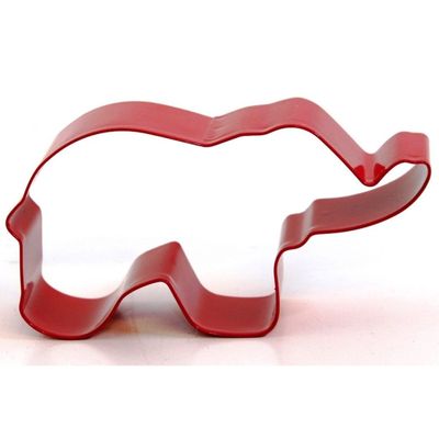 Cookie Cutter Elephant Red 9cm