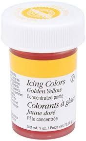 Gel Icing Colour Golden Yellow