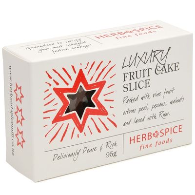 Luxury Fruit Cake Slice 95g