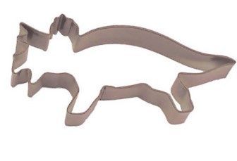 Cookie Cutter Triceratops Brown 12.25cm