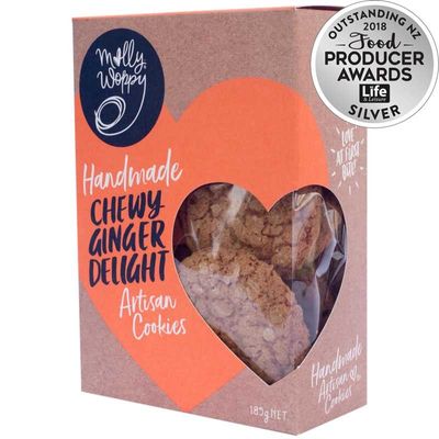 Zingy Ginger Delight Cookies 185g