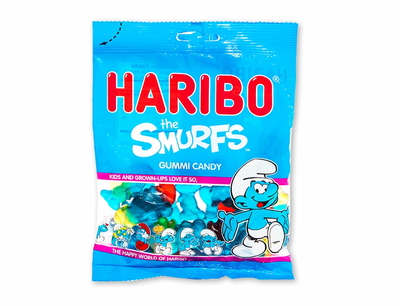 Haribo Smurfs