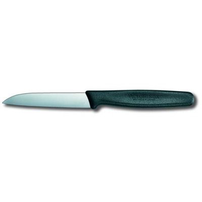 Swiss Paring Knife Smooth - Black